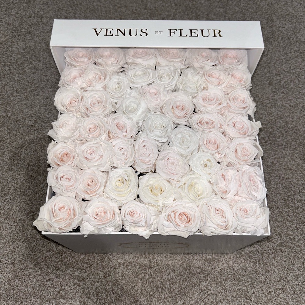 Venus et Fleur ~ Large Square Eternity Roses